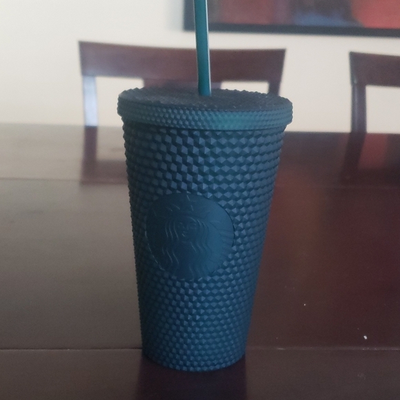 Starbucks Other - Starbucks hunter green studded tumbler